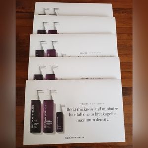 5 Rodan + and Fields Volume + Hair Mini Regimen Sample Packs 3pc Travel Set Kits